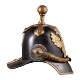 Helm f&uuml;r Mannschaften/Unteroffiziere der Artillerie, Schleswig-Holstein, um 1850 - 1860
