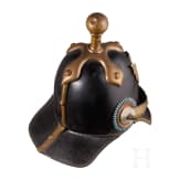 Helm f&uuml;r Mannschaften/Unteroffiziere der Artillerie, Schleswig-Holstein, um 1850 - 1860