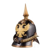A helmet for enlisted men of the infantry, Schleswig-Holstein, circa 1848