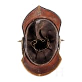 A helmet for enlisted men of the infantry, Schleswig-Holstein, circa 1848