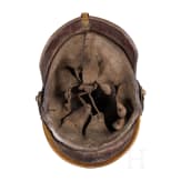 A helmet for men of the infantry guard, circa 1900