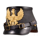 A shako M 1895/97 for NCO's of the riflemen battalions