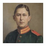 A portrait of a one-year volunteer in the Garde Jaeger Battalion, circa 1900