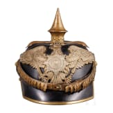 A helmet for non-commissioned officers of the guard cavalry, circa 1890