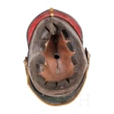 A helmet for non-commissioned officers of the guard cavalry, circa 1890