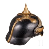 A helmet for non-commissioned officers of the guard cavalry, circa 1890