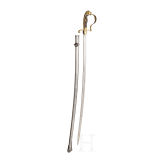 A Prussian officer's lion's head cavalry sword
