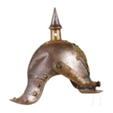 Helm M 1867 f&uuml;r Mannschaften im K&uuml;rassier-Regiment Nr. 7