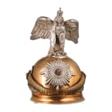 Helm M 1867 f&uuml;r Mannschaften des Regiments Garde-K&uuml;rassiere in Paradeausf&uuml;hrung