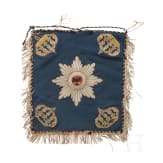 Fanfarentuch des Garde-K&uuml;rassier-Regiments, um 1900
