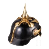 Helm f&uuml;r Reserveoffiziere der Dragoner, um 1900