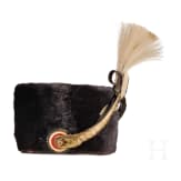 Pelzm&uuml;tze f&uuml;r Mannschaften des Husaren-Regiments Nr. 10