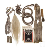 Parade-Kehlriemen f&uuml;r Offiziere der Husaren und Effekten, um 1900