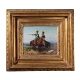Christian Sell (1831-83), Husarenpatrouille