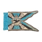 Fahnentuch der Regimentsstandarte des Ulanen-Regiments "Graf zu Dohna" (Ostpreu&szlig;isches) Nr. 8, um 1900