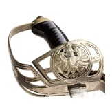 Kavalleriedegen M 1889 des J&auml;ger-Regiments zu Pferde Nr. 2 mit Unterschnall- und S&auml;belkoppel