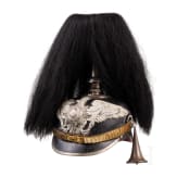Helm f&uuml;r Mannschaften der Garde-Pioniere oder -Infanterie, um 1900