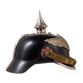 Helm f&uuml;r Einj&auml;hrig-Freiwillige der Garde-Pioniere oder -Infanterie, um 1910