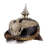 Helm f&uuml;r Einj&auml;hrig-Freiwillige der Garde-Pioniere oder -Infanterie, um 1910