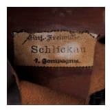 Helm f&uuml;r Einj&auml;hrig-Freiwillige der Garde-Pioniere oder -Infanterie, um 1910