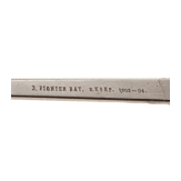 Tischdekoration in Form eines Ankers des "3. Pionier Bat. 2. Komp. 1902 - 04"