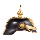 Helm f&uuml;r Offiziere der Gendarmerie, um 1890