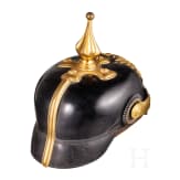 Helm f&uuml;r Offiziere der Gendarmerie, um 1890