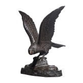 Peder Marius Jensen (1883 - 1925) - gro&szlig;er Tischadler