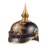 Helm M 1895 f&uuml;r Mannschaften der s&auml;chsischen Infanterie