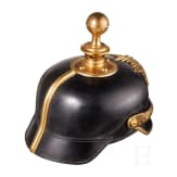 A helmet for NCO's of the Royal Saxon Field Artillery, circa 1900