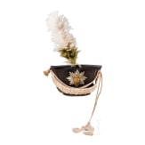 A shako for foot soldiers of the Royal Saxon Army, circa 1830