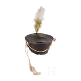 A shako for foot soldiers of the Royal Saxon Army, circa 1830