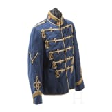 An attila and trousers for sergeants of the 1st Saxon Hussar Regiment No. 18, circa 1910