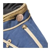 An attila and trousers for sergeants of the 1st Saxon Hussar Regiment No. 18, circa 1910