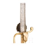 An electoral Saxon sabre for the Swiss Guard at the court of Dresden, circa 1730