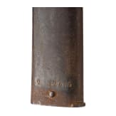A yatagan bayonet with double barrel ring, 2nd half of the 19th century