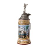 A regimental stein of the Imperial II. Sea Battalion, 1905-08