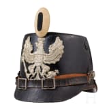A replacement shako for enlisted men of the field aviation detachments, dated 1915