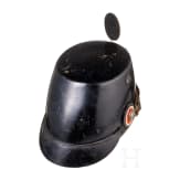 A replacement shako for enlisted men of the field aviation detachments, dated 1915