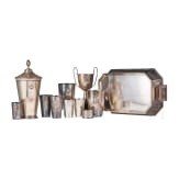 Reinhold Poss (1897 - 1933) - a collection of pilot's trophies, 1929 - 1932