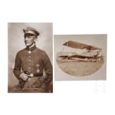 Lothar Freiherr von Richthofen (1894 - 1922) - a signed Sanke portrait postcard, 1917/18