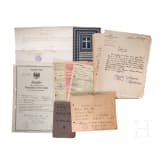Maschinist Karl Pudor - photos and documents from his estate, including service on "SMS Goeben" and "SMS Breslau"