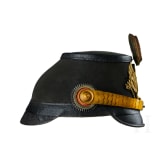 A shako for Officers in the 2nd Prussian Jaeger Battalion
