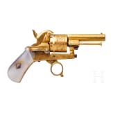 Miniatur-Stiftfeuerrevolver, Frankreich, um 1860