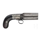 B&uuml;ndelrevolver Mariette, um 1840