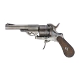Stiftfeuerrevolver, DEGUELDRE, Mod. 1860, Kal. 7 mm Lefaucheux