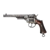 Stiftfeuerrevolver, Loron Br&eacute;v&eacute;t&eacute;, Belgien, um 1860