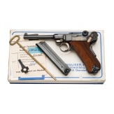 Parabellum Mauser, Erinnerungsmodell "75 Jahre Parabellum-Pistole", in Schachtel