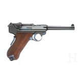Mauser Erinnerungsmodell "75 Jahre Parabellum-Pistole", im Koffer
