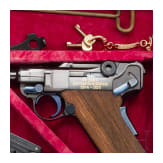 Mauser Erinnerungsmodell "75 Jahre Parabellum-Pistole", im Koffer